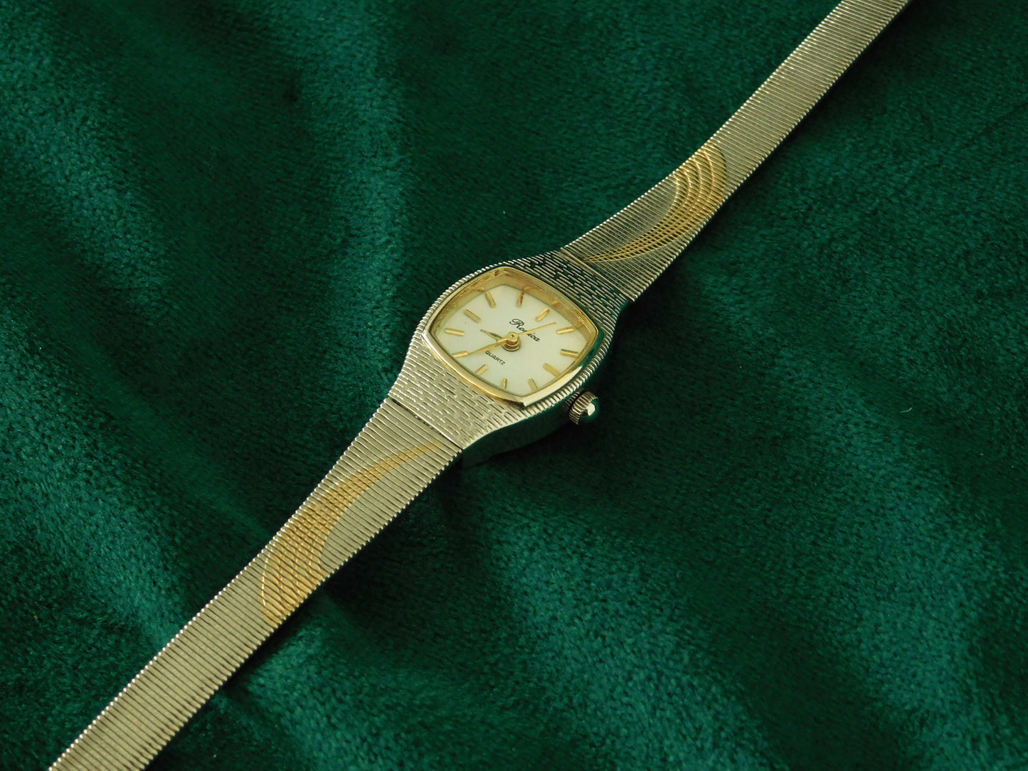 Ronica dual tone watch