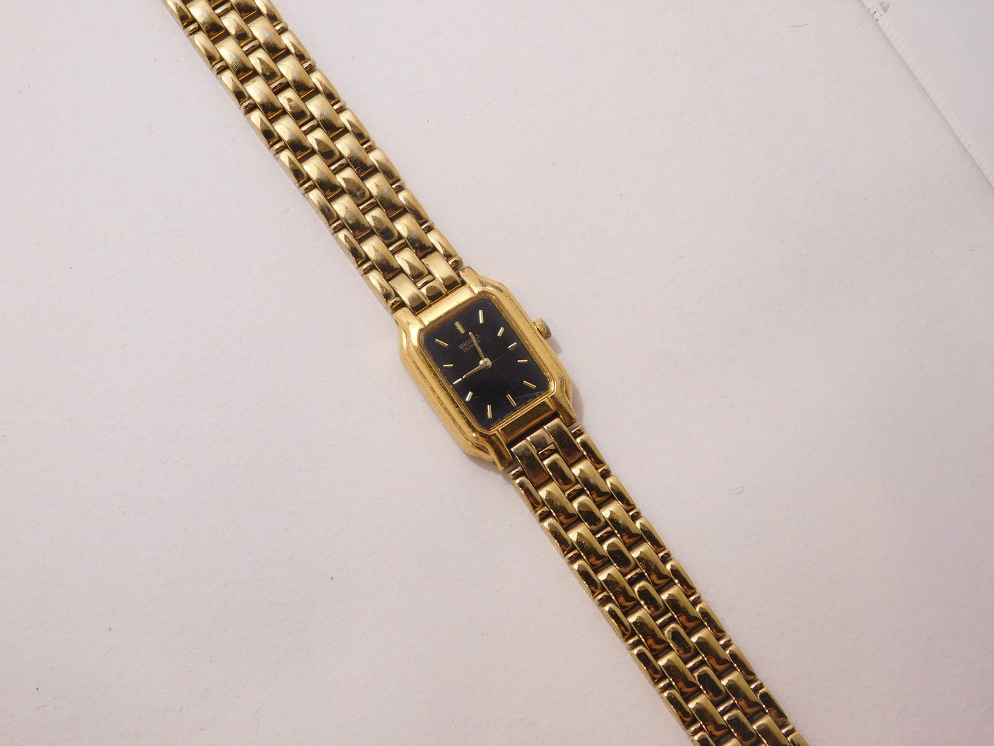 Seiko gold cocktail watch