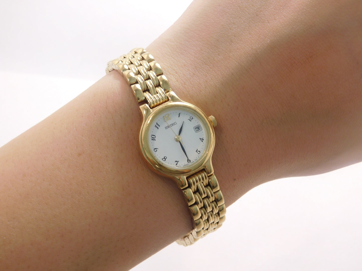 Seiko gold watch