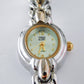 Faded glory dual tone watch