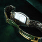 Swiss skier dual tone watch
