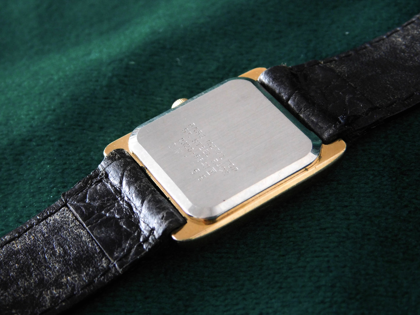 Seiko gold tank