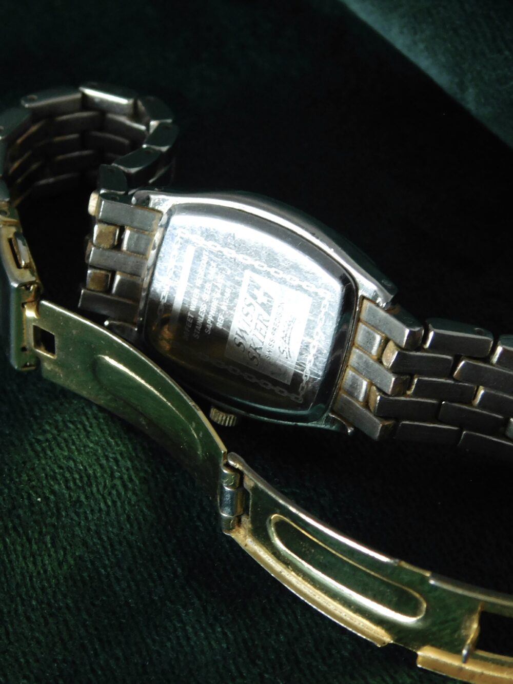Swiss skier silver watch - Image 3