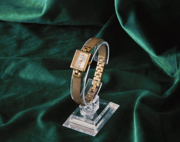 Anne Klein gold cocktail watch