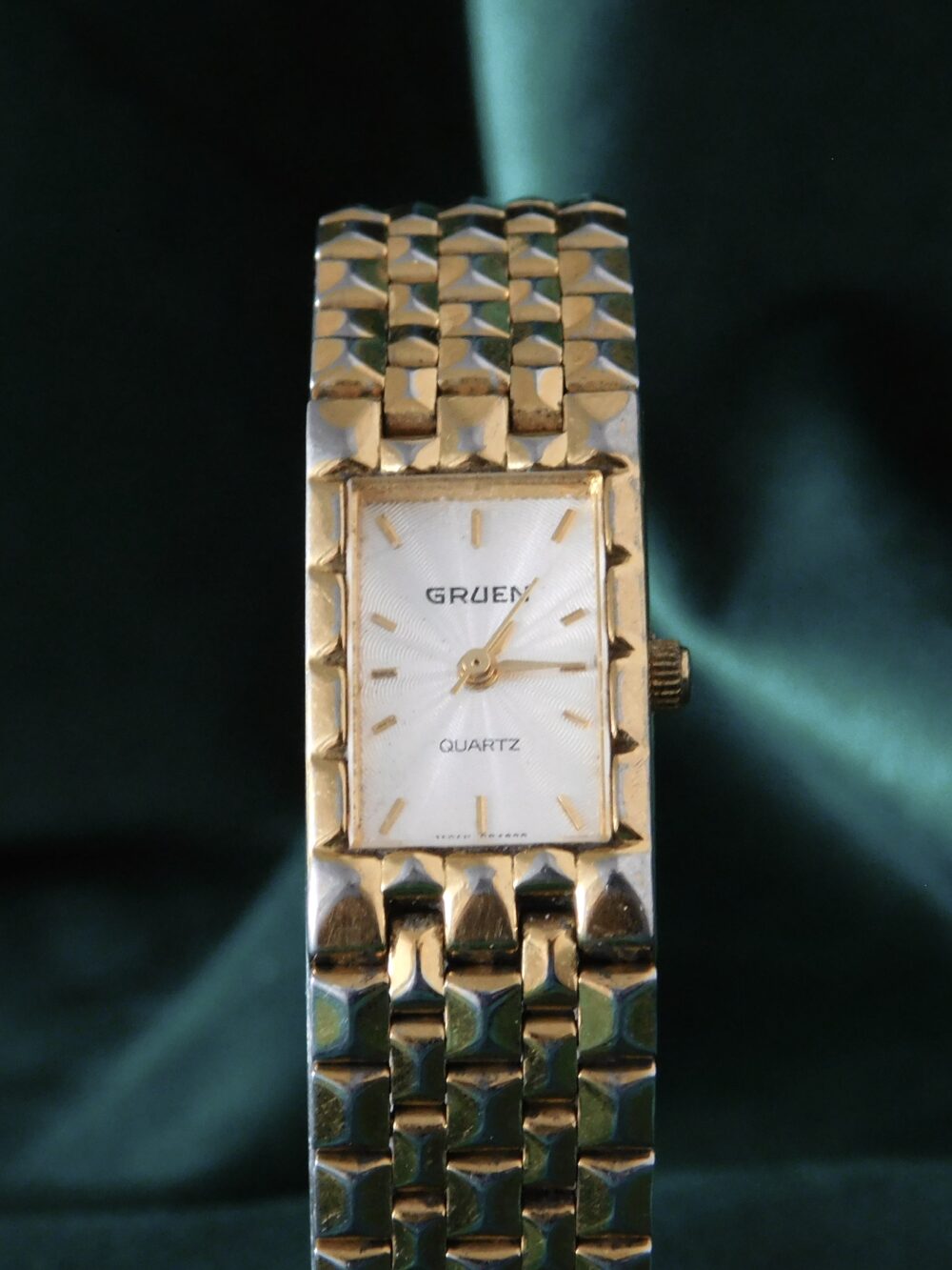 Gruen straight gold watch - Image 2