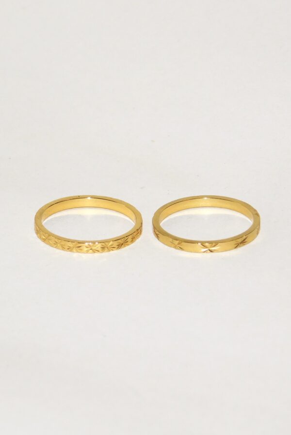 Engraved ring (single)
